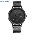 Fashion Casual Men Sport Watch Leather Luxury Brand Waterproof Quartz Male Clock reloj masculino