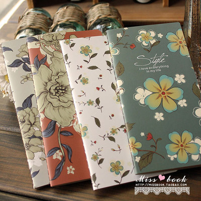 New Arrival Notebook Victoria Retro Diary Notebook Notepad Korea School Supplies Stationery Cute Kawaii