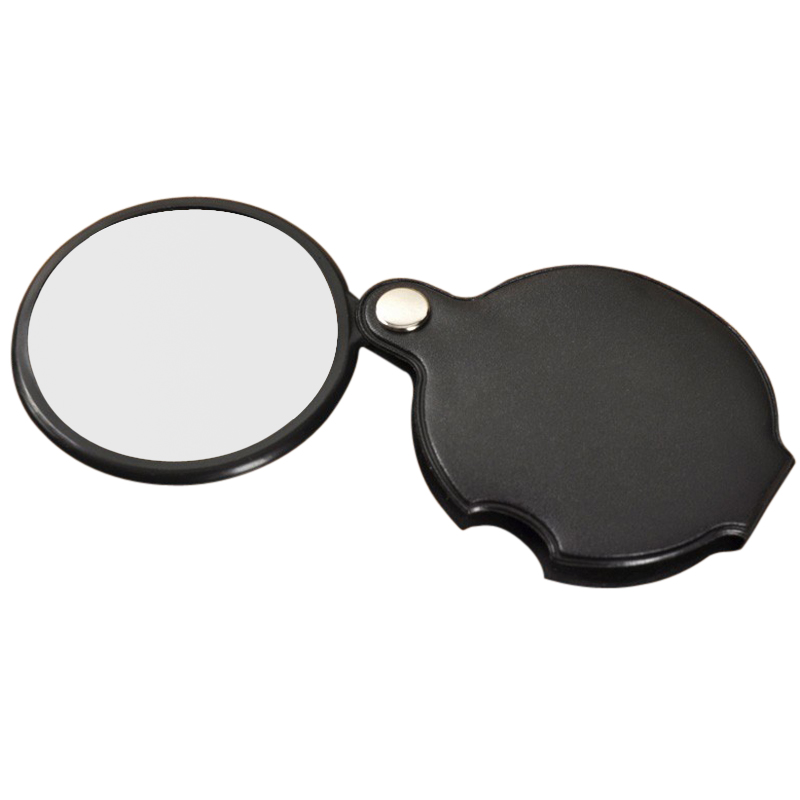 Mini Pocket 8X 60mm Folding Jewelry Magnifier Magnifying Eye Glass Loupe Lens