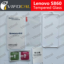 Lenovo S860 Tempered Glass 100% Original High Quality Screen Protector Film Accessory For Lenovo Cell Phone + Free shipping
