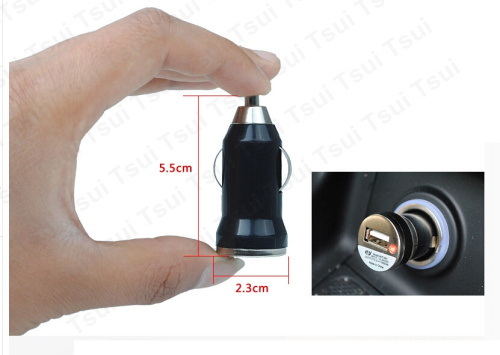 Micro Auto Universal 1 Port USB Car Charger For iPhone 5S samsung S5 iPad 2 1A