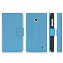 Hot selling New Leather Wallet Pouch Flip Case Cover For NOKIA LUMIA 630 635 Classic 1pcs