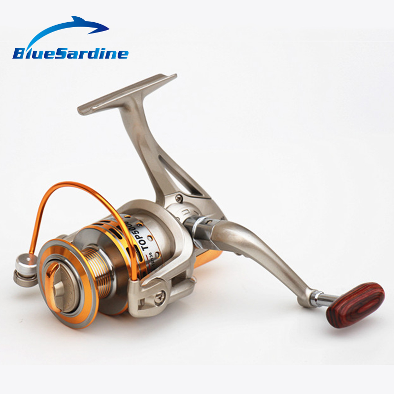 Quality Fishing Reel 5000 Metal Spinning 8BB TOP5000A Carp Fishing Tackle Feeder Carretilha Pesca Coil