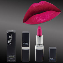 High Quality 1pc Lipsticks Long lasting Matte Beauty Makeup Sexy Purple 12 Colors Waterproof Pink Lip