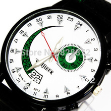 Envío gratis! nuevo elegante elegante negro suave de silicona hombres relojes deportivos, M34-GN