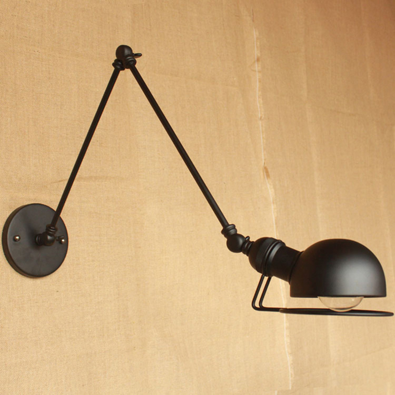 Aliexpress.com : Buy wall lamps loft vintage double long arm wall lamp lamparas de pared ...