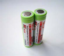 High Drain Rechargeable 18650 Flashlights E cigarettes Batteries JCM IMR 100 2200mAh 3 7V lithium ion