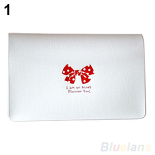 Women s Bowknot Business ID Credit Cute Card Pocket Bag Wallet Holder Case 02QJ 49YL