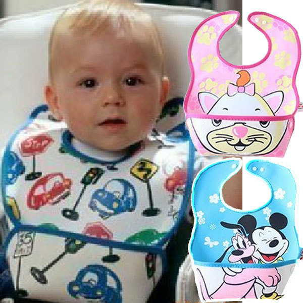 Retail Baby Bibs PVA Waterproof Toddler Burp Clothes Infant Saliva Towel 0-4Y BANDANA BIBS,feeding baby