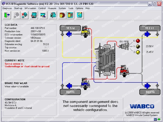 Wabco Pin Calculator - craftsoftware