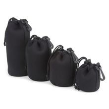 Camera Neoprene DSLR Lens Soft Pouch Protector Case Bag For Canon Nikon Sony Free Shipping