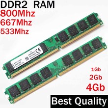 RAM DDR2 2Gb 1Gb 4Gb DDR2 800 667 533 Mhz / For AMD – for Intel memoria ram ddr2 4Gb single / ddr 2 memory RAM PC2 – 6400 5300