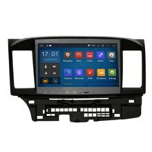 10.2’Quad core wifi 1024*600 android 4.4.4 GPS for Mitsubishi Lancer EX CPU