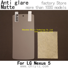 matte anti-glare Anti glare Screen Protector Film Guard Cover For LG Nexus 5 E980 D820 D821 EM01L / Google Nexus 5