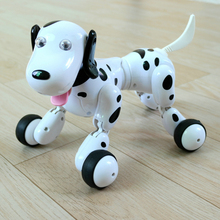 Simulation Mini dog Animal 2.4G Radio Robot Animal Smart Dog Remote Control Toy Intelligent Electronic Dance Pet control RC dog