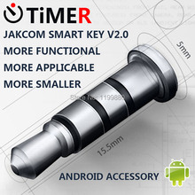 HOT 2pcs Smart Quick Button Klick iKey 3 5mm Earphone Jack Dust Plug For Andriod 4