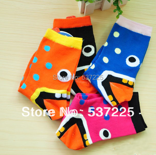 Cute cartoon socks cotton south Korean Creative Whimsy women s fashion socks