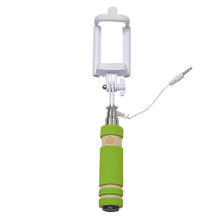 New Mini Portable Extendable Mobile Phone Handheld Selfie Stick Extendable Tripod for iPhone SamsungGalaxy Folded Camera