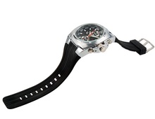 V6 Super Speed Men s sports watches Fashionable Wrist Watch with Calendar Function rubber strap watch