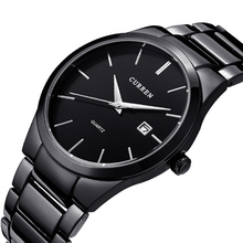 2016 New Curren quartz Tag men clock casual full steel luxury male wrist watch Men Business Relojes hombre military wristwatches