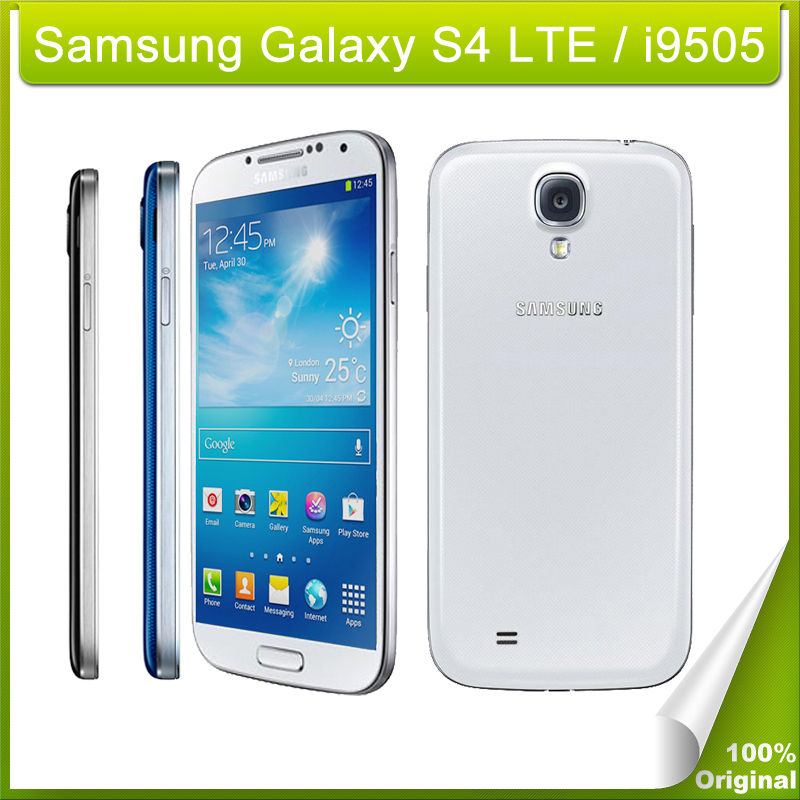 Original Samsung Galaxy S4 LTE i9505 13MP Camera 5 0 inch 2GB 16GB Android 4 2