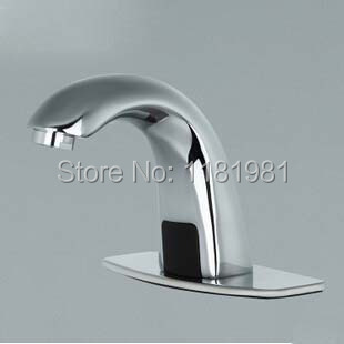 Bathroom Automatic Hands Touch Free Sensor Faucets water saving Inductive electric Water Tap battery power HZY-11