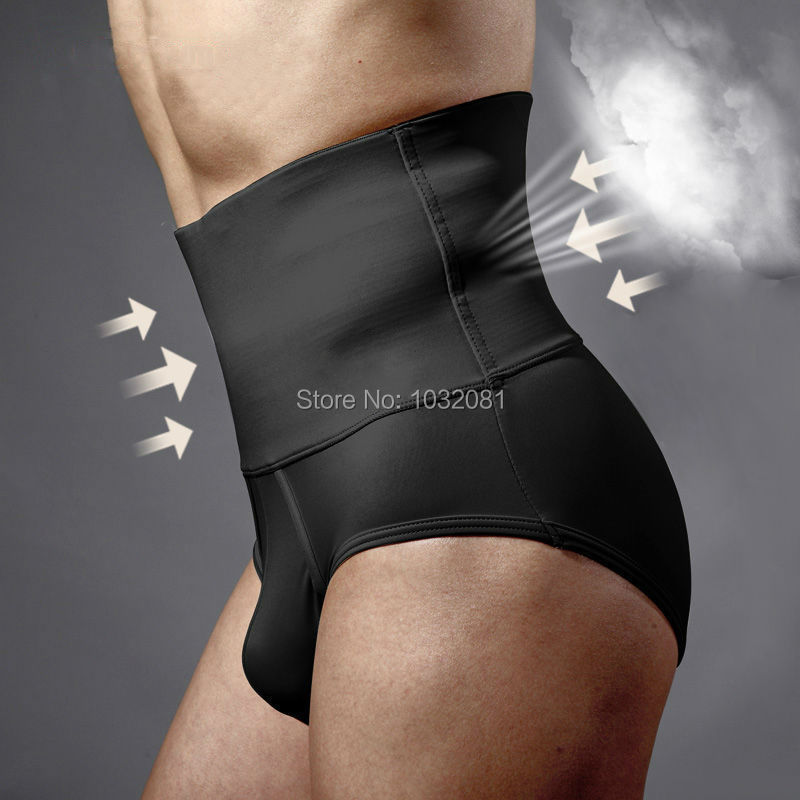 Plus size men s underwear briefs Men s tummy tucker tummy control shapewear for men waist