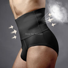 Plus size men’s underwear briefs Men’s tummy tucker tummy control shapewear for men waist abdomen shaping panty body shaper M07B