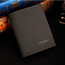 Men’s Fashion Designer Leather Bifold Cards Holder Coin Zip Pocket Wallet Purse Billfold Handbag Portefeuille