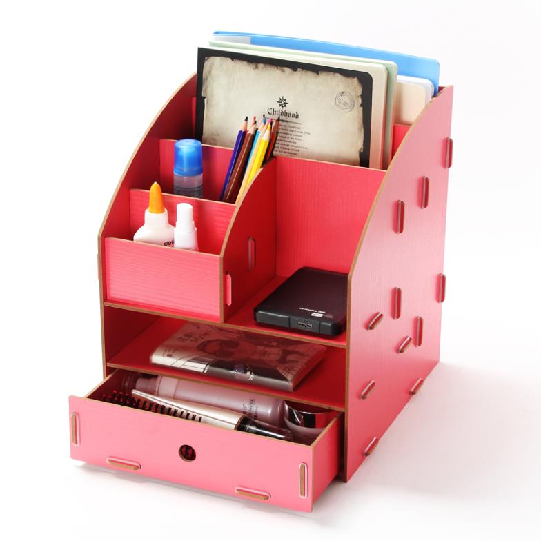 DIY Desk Drawer Organizer
