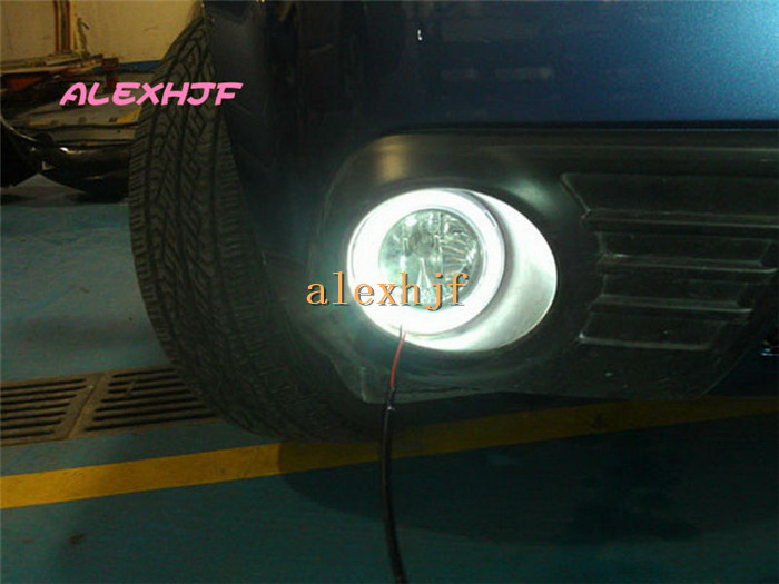 Super Bright LED daytime running lights DRL LED fog lamp for 2009~2013 Subaru forester 1:1 replacement, fast shipping