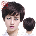 Fashion Short human wigs Black African American Wig For Black Women Brazilian virgin Human natural hair