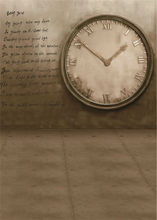 retro clock backdrops vinyl 5x7ft or 3x5ft wedding background stor photo props studio