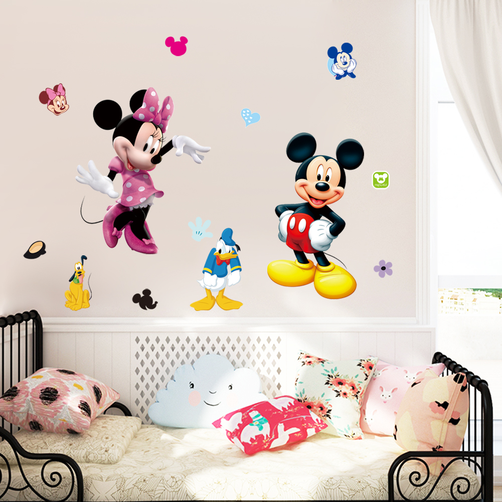 minnie b font font b mouse b font cartoon wall stickers for kids jpg minnie b font font b mouse b font cartoon wall stickers for kids jpg
