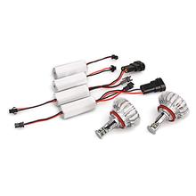 2 x H8 4 CREE R3 LED Angel Eyes Light Lamp for BMW E82 E87 E92