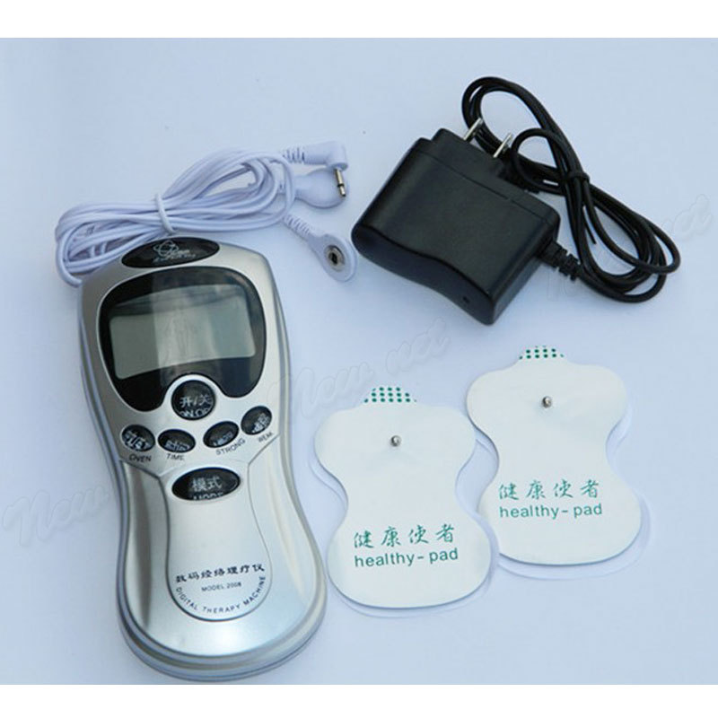 New Arrival Health Herald Electronic Digital Pain Relief Body Therapy Pulse Massager Machine Healthy Pad Free