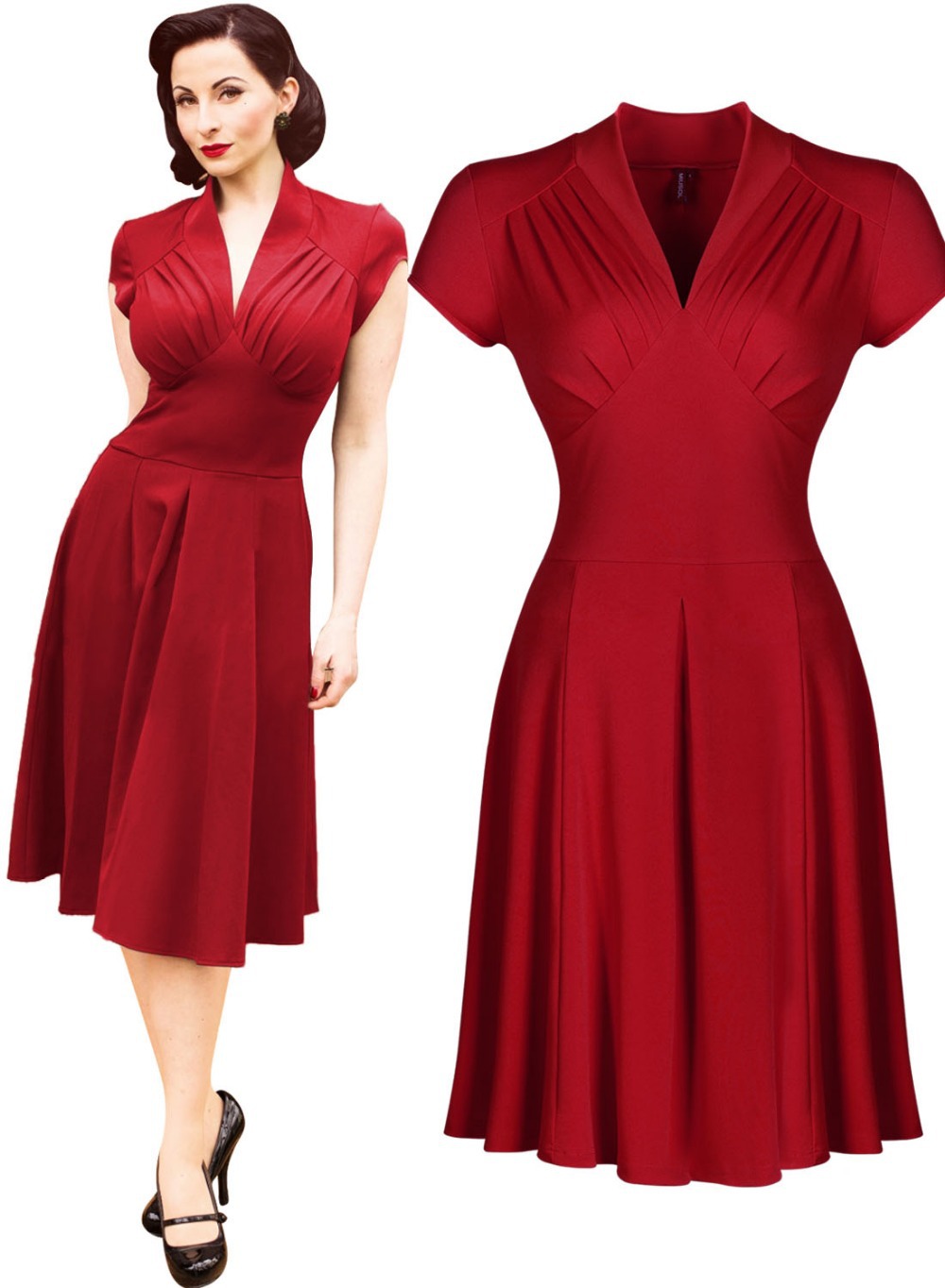 1940S Vintage Dress