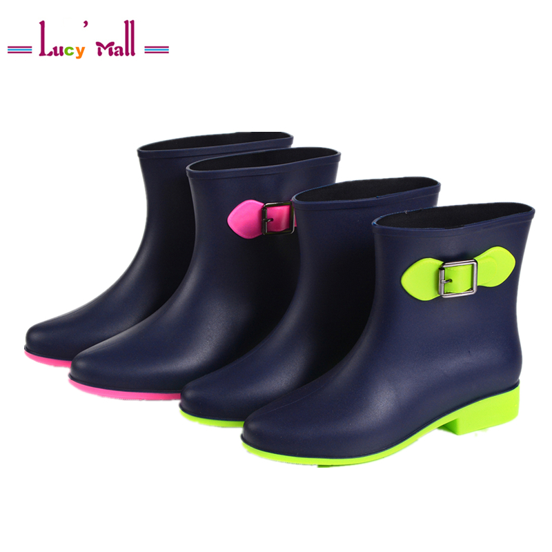 cute short rain boots