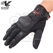 black motorcycle gloves 3D Waterproof keep Warm Motocross Protective Gears Motorbike Cycling Glove ATV Off Road Riding parts