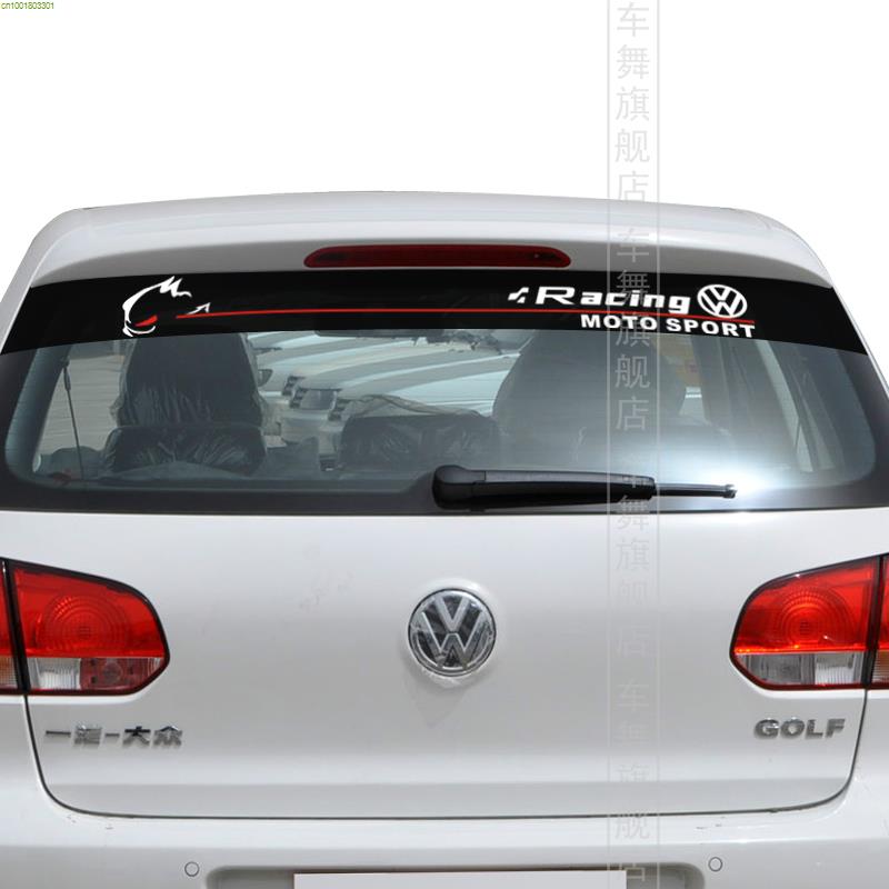 Motosport racing design car front windowshield decor sticker for VW GOLF/TIGUAN/POLO/CC and so on,fashion car styling