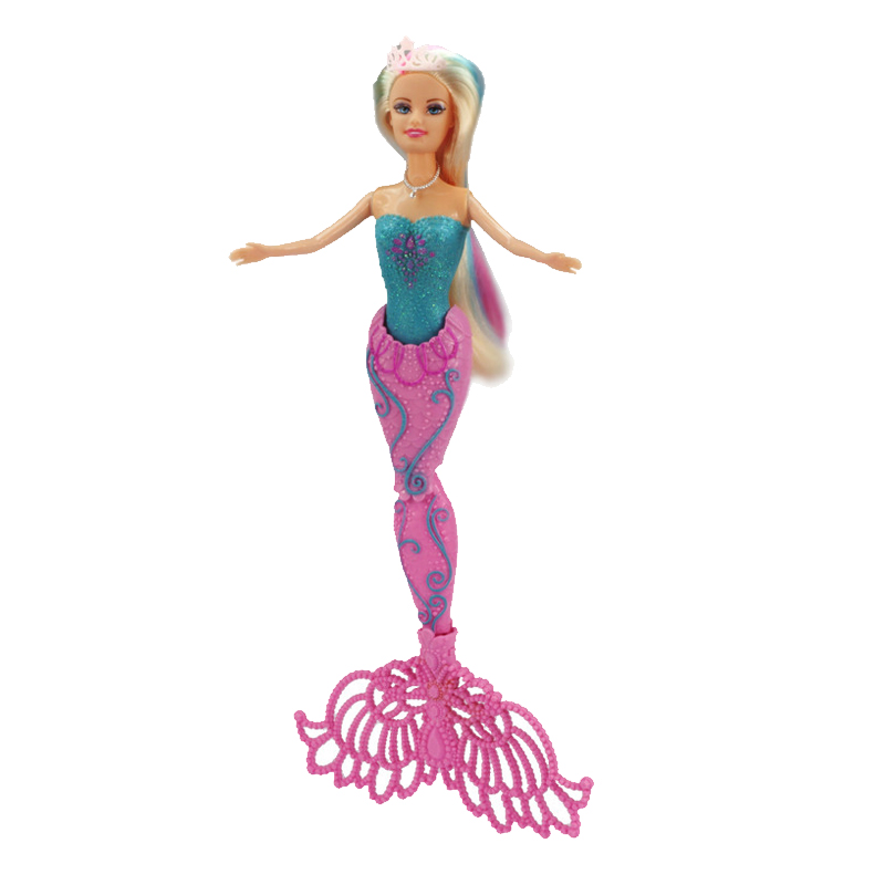 a toy mermaid