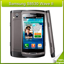 Cheap Samsung S8530 Wave II Original Unlocked Cell Phones 3G GSM & WCDMA Network