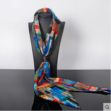 high quality Bohemia crumple scarf women Satin scarf female long fashion scarf women scarf digital printing towel-b205