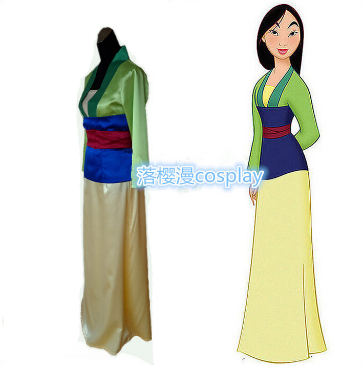 Princesa Mulan Traje Disfraz De Mulan Mujer Mulan Disfraz Original - Main Image