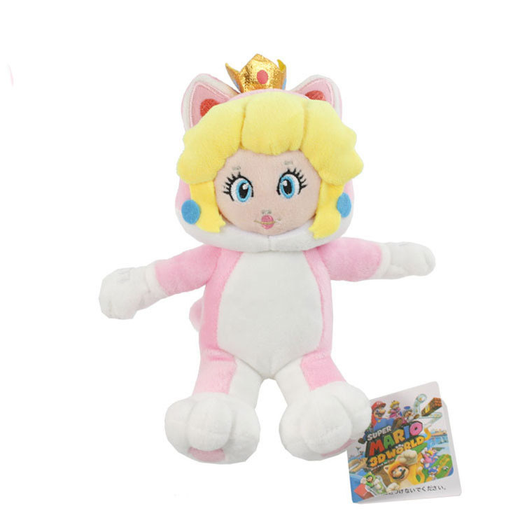 princess peach cat plush