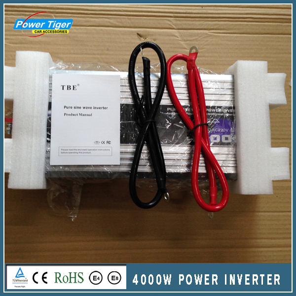 Pure Sine Wave Car Power Inverter 4000W Dc12v/24v To Ac 220v Car Converter Inverters For Solar Boat Home Appliances Pure Sine Wave Car Power Inverter 4000W Dc12v/24v To Ac 220v Car Converter Inverters For Solar Boat Home Appliances