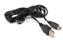 High Quality usb 2.0 to Mini 5 pin usb charger cable Charging Data sync Cord for PS3 PSP Controller MP3 MP4 Digital Camera