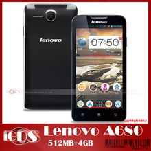 Original Lenovo A680 MTK6582 Quad Core Android 4.2 Cell Phone 5.0″ inch Screen 3G GPS Smartphone