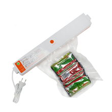 Fast Shipping 220V Household Food Vacuum Sealer Packaging Machine Film Sealer Vacuum Packer Including 15Pcs Bags Free
