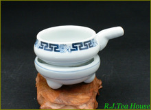 Hengfu Blue & White Hand Paint Porcelain Tea Strainer Set